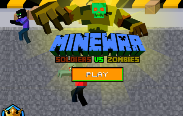 MineWar Soldiers vs Zombies